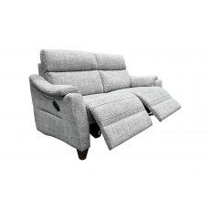 G Plan Hurst Sofa Collection Small Sofa Man Rec DBL Fabric - A