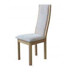 Braemar High Back Chair ( Beige Fabric)