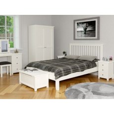 Chilford Bedroom Collection Double (4'6) Bedframe - White