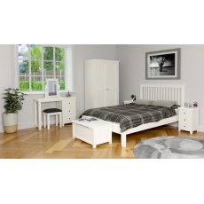 Chilford Bedroom Collection 2+3 Drawer Chest - White