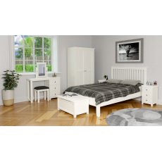 Chilford Bedroom Collection 2+4 Drawer Chest - White