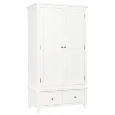 Chilford Bedroom Collection Gents Wardrobe - White