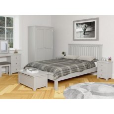 Chilford Grey Collection Kingsize -(5') Bedframe