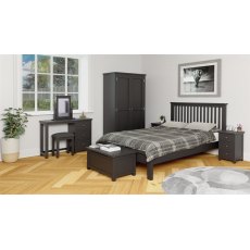 Chilford Charcoal Collection Double (4'6) Bedframe