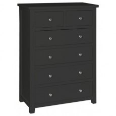 Chilford Charcoal  Collection 2+4 Drawer Chest