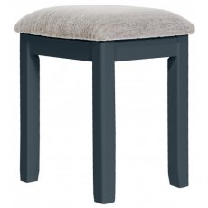 Chilford Blue Collection Stool