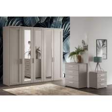 Airedale Collection 2 Doors Wardrobe - Plain Doors