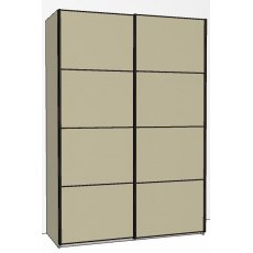 Callisto Plus 150cm Wide 2 Doors 4 Panel Front Wooden doors in carcase colour