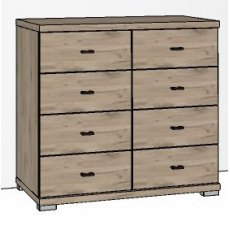 Durban Chest of drawers with 8 Durban Chest of drawers with 8