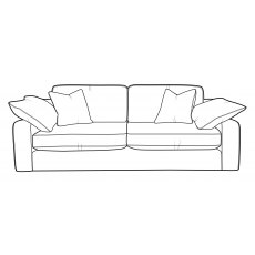 Avarda Sofa Collection Small Sofa - C Grade Fabric