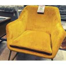 Lenton Yellow Accent Chair