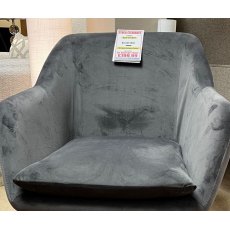 Lenton Grey Accent Chair