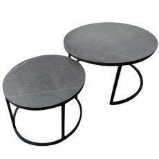 Metro Round Nest Of Coffee Tables