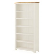 Tiverton Large Bookcase - White