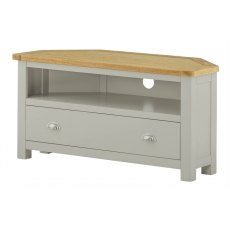 Tiverton Corner TV Cabinet - Stone