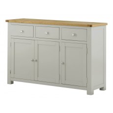 Tiverton 3 Door Sideboard - Stone