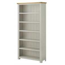 Tiverton Large Bookcase - Stone