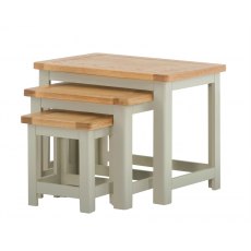 Tiverton Nest Of Tables - Stone