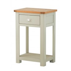 Tiverton 1 Drawer Console Table - Stone