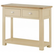 Tiverton 2 Drawer Console Table - Stone