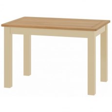 Tiverton Fixed Top Dining Table - Stone