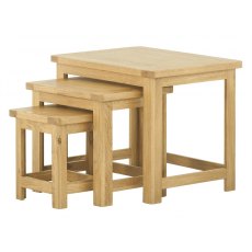 Tiverton Nest Of Tables - Oak