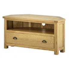 Tiverton Corner TV Cabinet - Oak