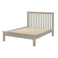 Tiverton Bedroom Double Bedstead - Stone