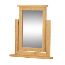 Tiverton Bedroom Swing Mirror - Oak