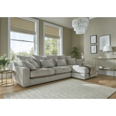 Avarda Sofa Collection 1 Arm 3 Seater -  RHF - C Grade Fabric Standard Back