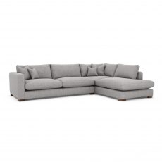 Kobe Collection Large Corner Sofa - Left Hand Facing - Foam Seats -B Grade Fabric