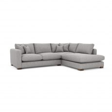 Kobe Collection Small Corner Sofa - Left Hand Facing - Foam Seats -B Grade Fabric
