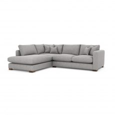 Kobe Collection Small Corner Sofa - Right Hand Facing - Foam Seats -B Grade Fabric