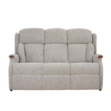 Canterbury Fixed 3 Seat Settee Knuckle  Fabric