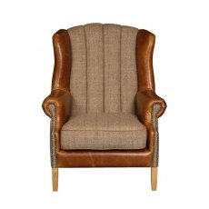 Country Collection Fluted Wing Armchair - Fast Track (3HTW Hunting Lodge)