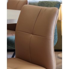 Soro Leather Dining Chair - Legs A Soleda Leather All Over