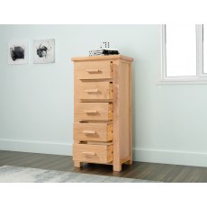 Portland 5 Drawer Tall Chest