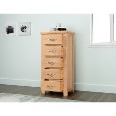 Portland 5 Drawer Tall Chest