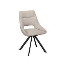 Banjar Swivel Dining Chair P - Light Grey