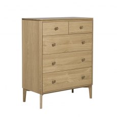 Larvik Bedroom 5 Drawer Medium Chest