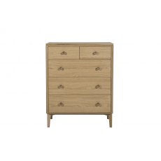 Larvik Bedroom 5 Drawer Medium Chest