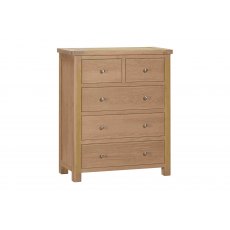 Banham Oak Bedroom 2 Over 3 Chest