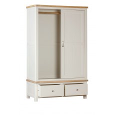 Banham Painted Bedroom Double Wardrobe