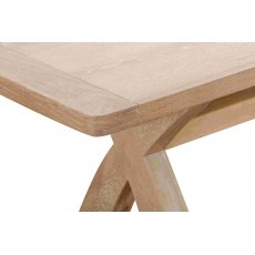 Banham Dining Oak Cross Leg bench