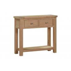 Banham Dining Oak 2 Drawer Console Table