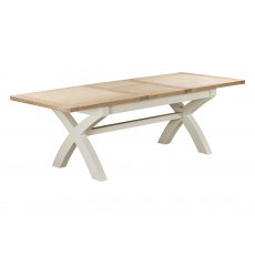 Banham Painted Dining 180cm - 240cm  Cross Leg Dining Table