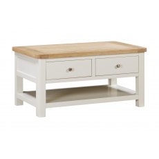 Banham Painted Dining Coffee Table with Drawers