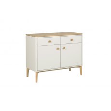 Larvik Dining Collection Small Sideboard Cashmere & Oak