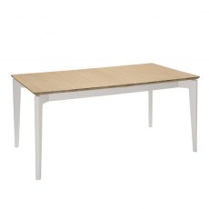 Larvik Dining Collection Dining Table 160-200cm Extending Cashmere & Oak