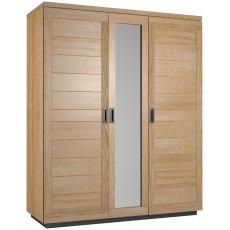 Studio Bedroom Triple Wardrobe